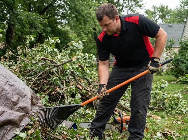 Yard Waste and Storm Debris Hauling in Cleveland, OH